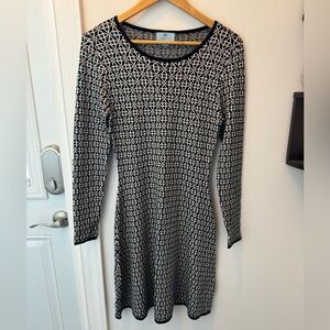 • CeCe • Women’s black and white knit dress size Small